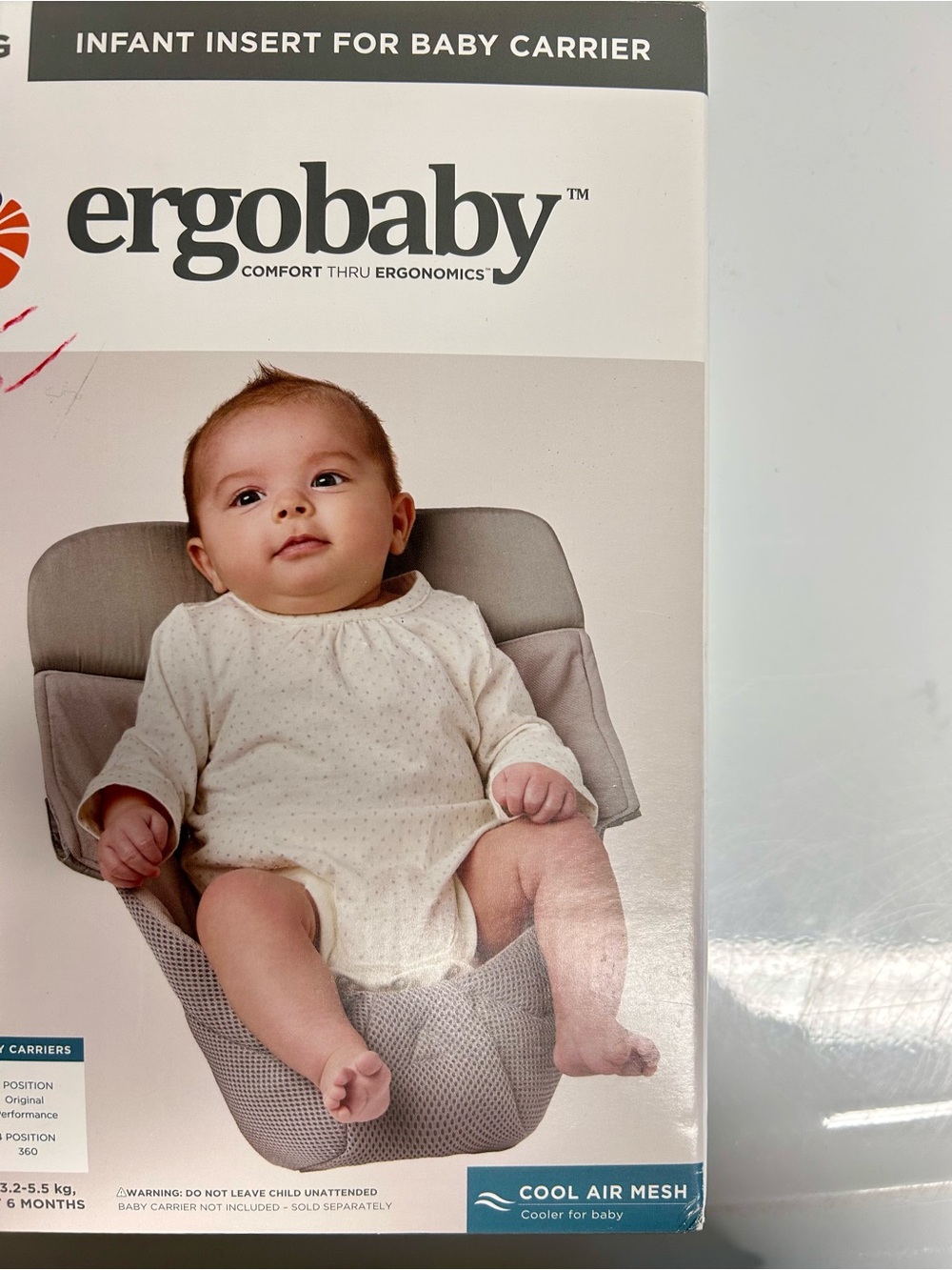 Ergobaby infant insert